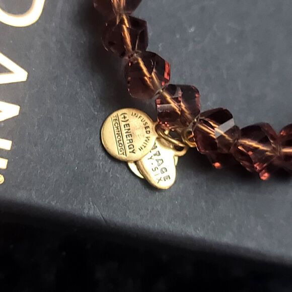 Alex and Ani Plum Mirage Wrap Bracelet - Picture 3 of 7